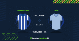Palpite Real Sociedad x Celta
