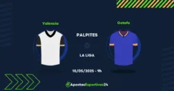 Palpite Valencia x Getafe