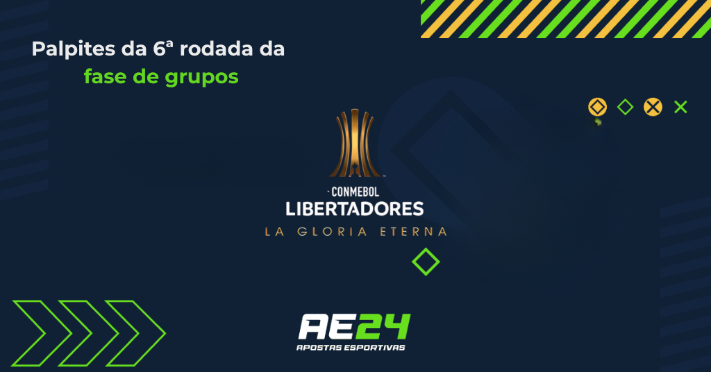 Palpites da 6ª rodada da fase de grupos da Libertadores 2025
