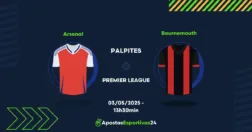 Palpite Arsenal x Bournemouth