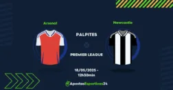 Palpite Arsenal x Newcastle
