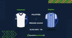 palpite Tottenham x Brighton