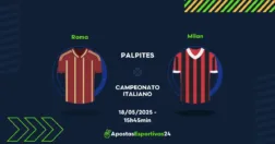Palpite Roma x Milan