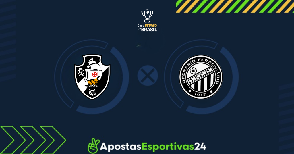 Vasco x Operário-PR palpite