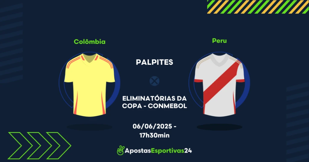 Palpite Colômbia x Peru