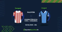 Palpite Paraguai x Uruguai