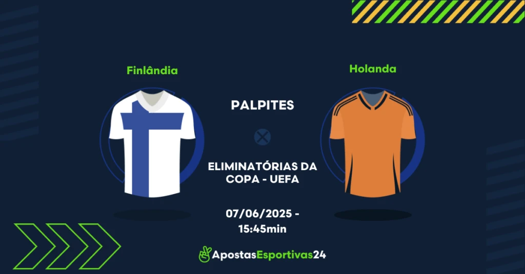 Palpite Finlândia x Holanda