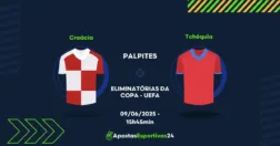 Palpite Croácia x Tchéquia