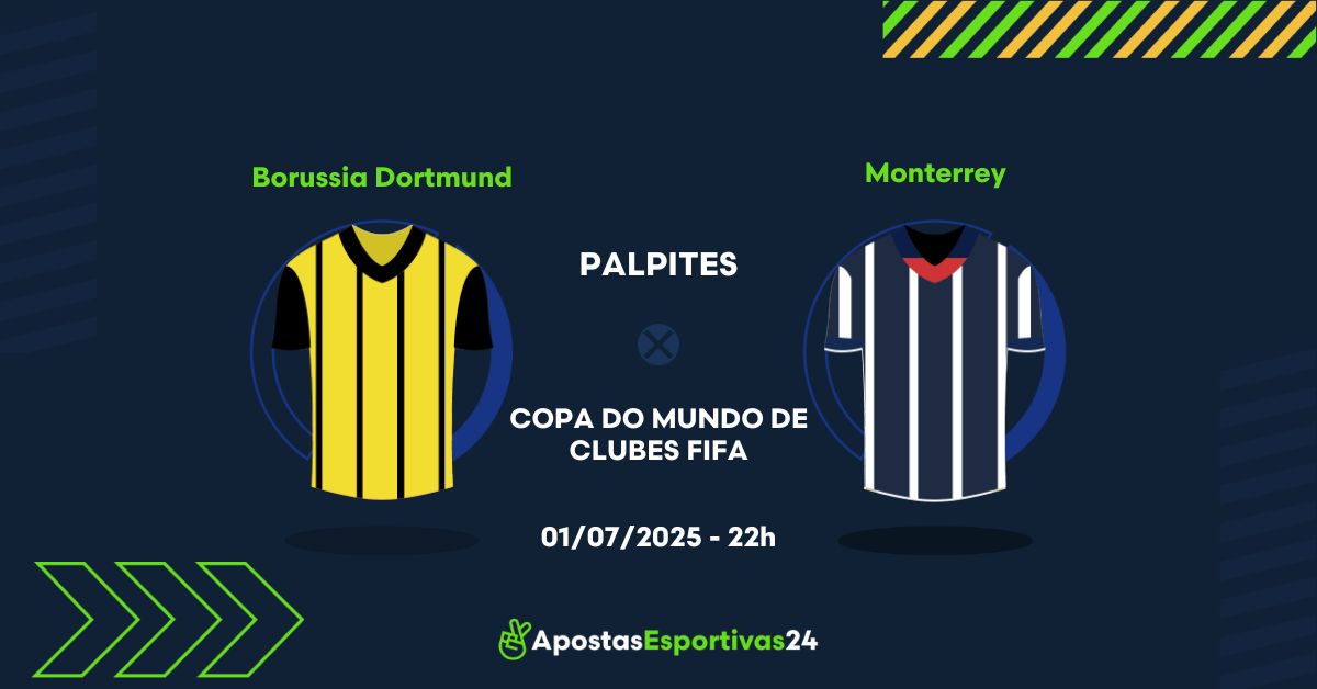 Borussia Dortmund x Monterrey palpite