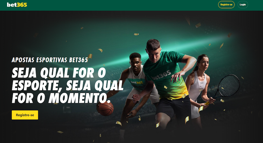 Apostas esportivas na bet365