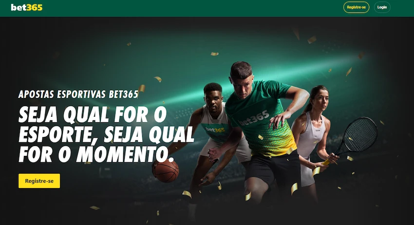 Apostas esportivas na bet365