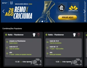 Apostas em futebol na F12 Bet