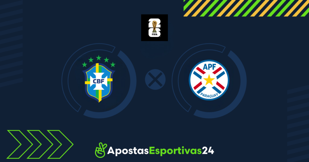 Brasil x Paraguai palpite