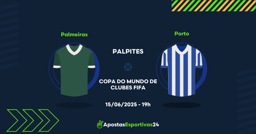 Palmeiras x Porto palpite Copa do Mundo de Clubes