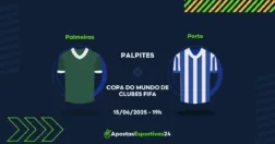 Palmeiras x Porto palpite Copa do Mundo de Clubes