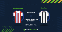 Atlético de Madrid x Botafogo palpite