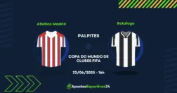 Atlético de Madrid x Botafogo palpite