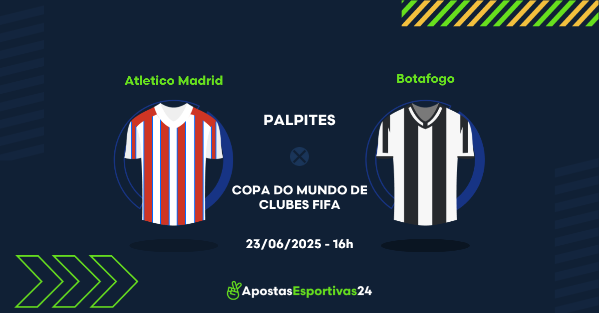 Atlético de Madrid x Botafogo palpite
