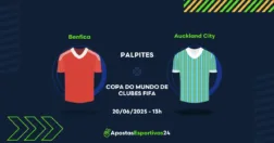 Benfica x Auckland City palpite