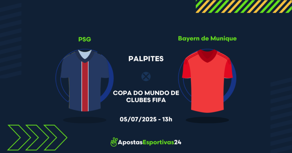 PSG x Bayern de Munique palpite