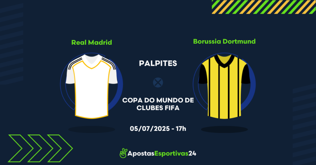 Real Madrid x Borussia Dortmund palpite