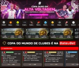 Apostas em futebol na Bateubet