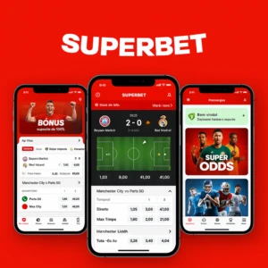Apostas na Superbet por meio do app