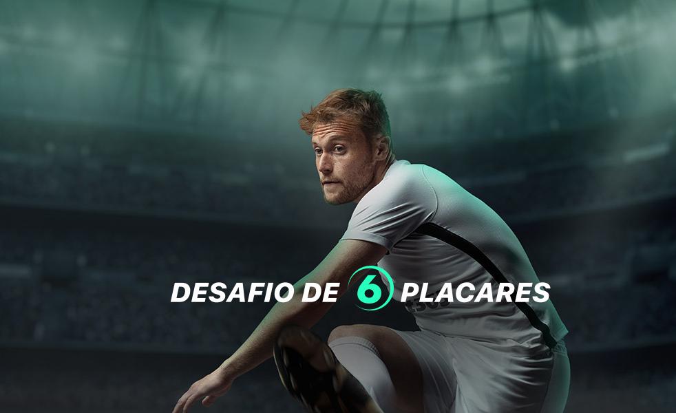 6 placares Bet365