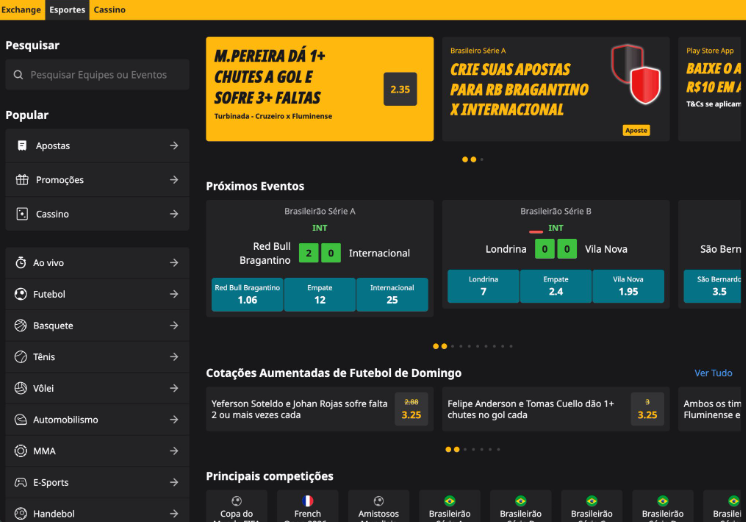 Esportes Betfair