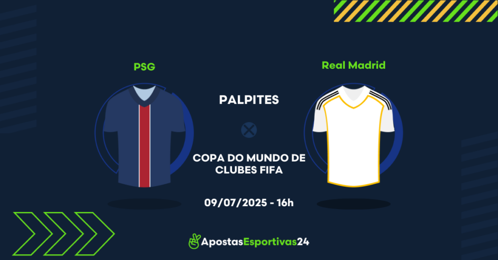 PSG x Real Madrid palpite