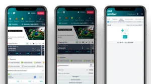 Processo de saque por meio do app da Novibet