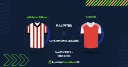 palpite Athletic x Arsenal