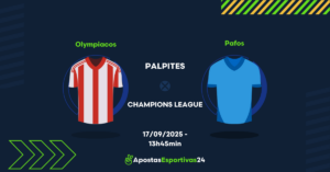 Palpite Olympiacos x Pafos