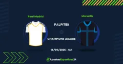 palpite Real Madrid x Marseille