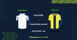 Palpite Tottenham x Villarreal