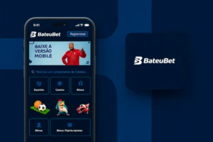 Acesso ao site da Bateubet pelo celular