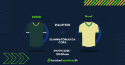 Bolívia x Brasil palpite