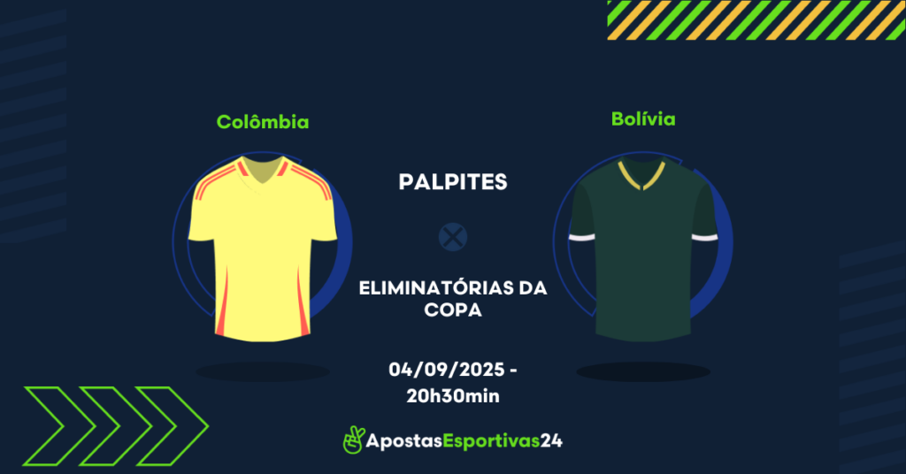 Colômbia x Bolívia palpite