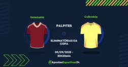 Venezuela x Colombia palpite