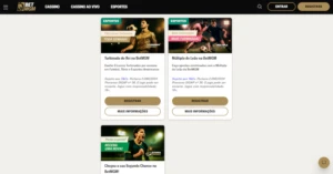 Promoções disponíveis na BetMGM