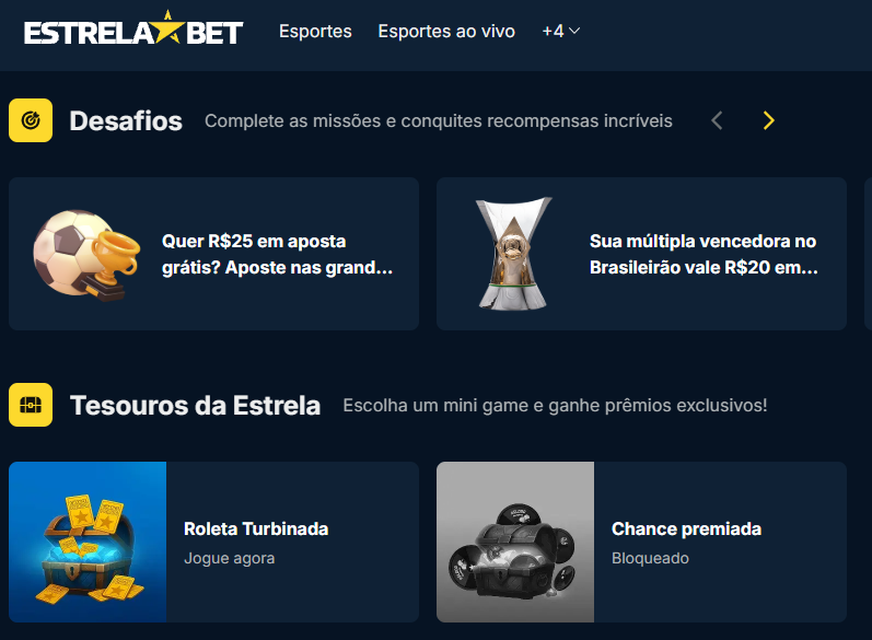 Promoções na Estrela Bet
