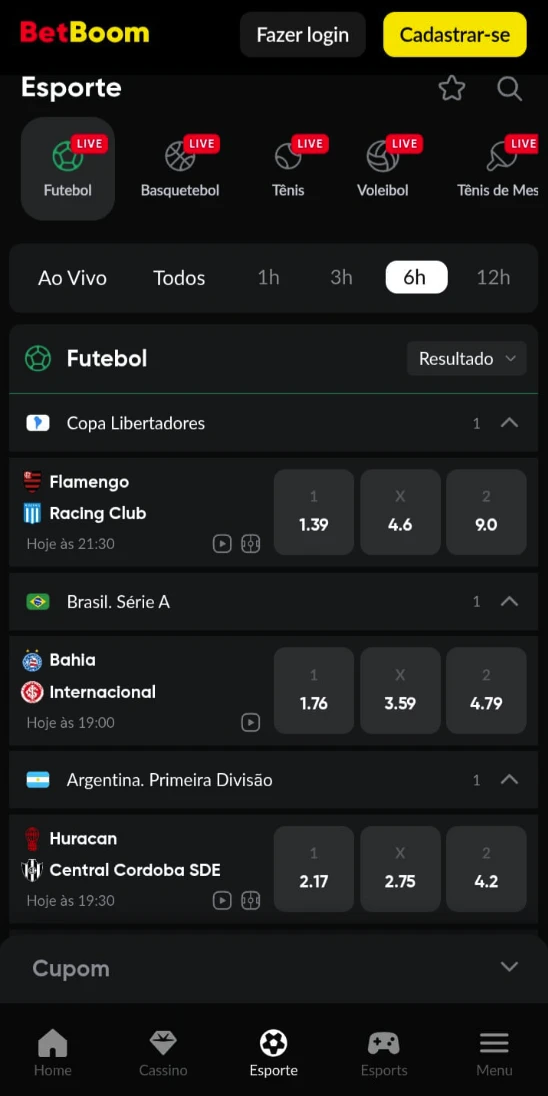 Betboom review