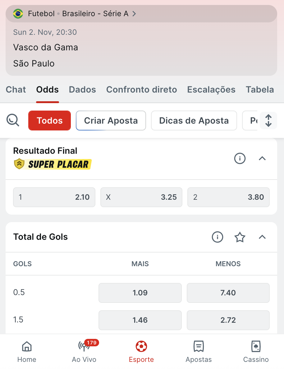 Superbet página