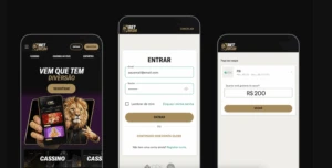 Processo de login e de saque na BetMGM