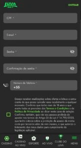 Cadastro na Luva.bet