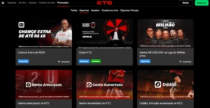 Promoções disponíveis na KTO