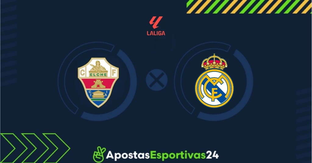 Elche x Real Madrid palpite
