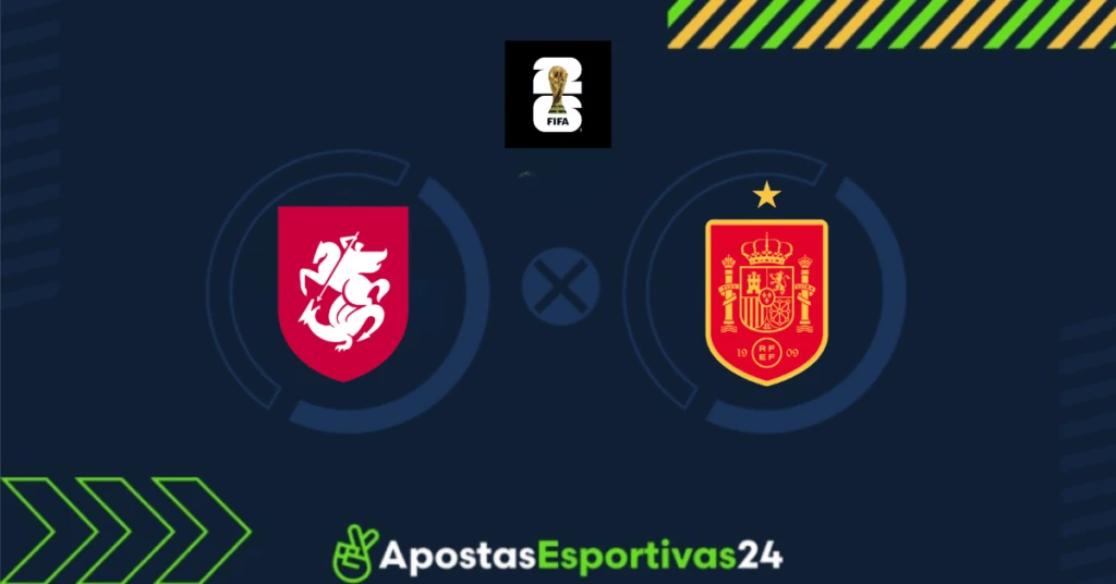 Geórgia x Espanha palpite