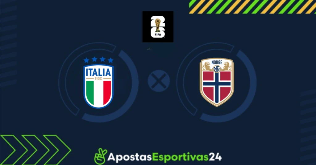 Itália x Noruega palpite