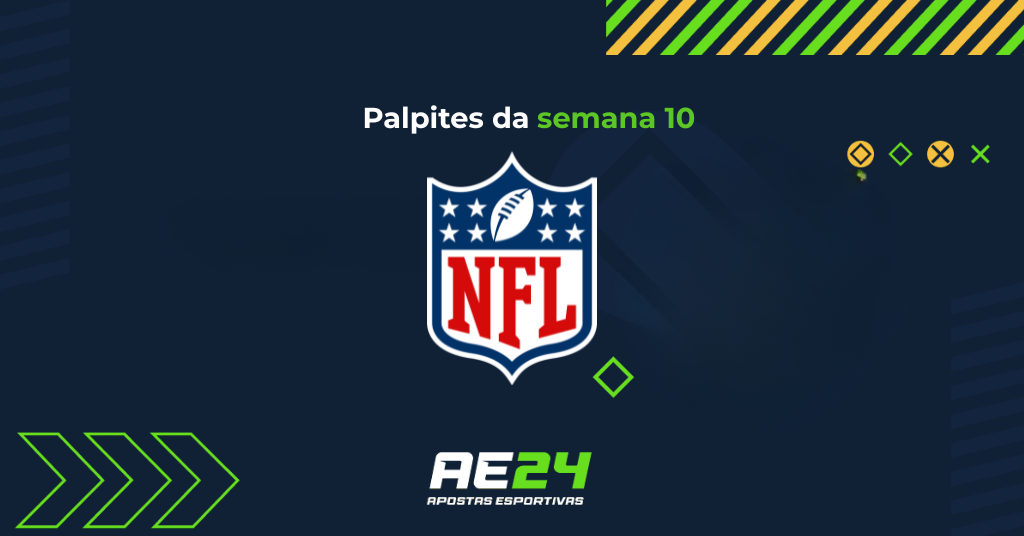 Palpites da semana 10 NFL